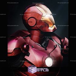 Iron Man 2024 Portrait Bust 3D Printer Files