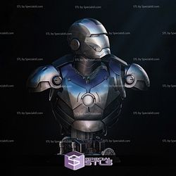 Iron Man 2024 Portrait Bust 3D Printer Files