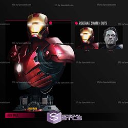 Iron Man 2024 Portrait Bust 3D Printer Files