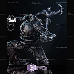 Iron Man and Iron Monger Diorama 3D Printer Files