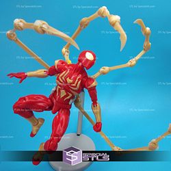 Iron Spider Action Figure 3D Printer Files