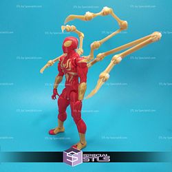 Iron Spider Action Figure 3D Printer Files