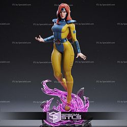 Jean Grey X Men 1 10 Scale 3D Printer Files