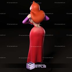 Jessica Rabbit Showing Digital 3D Sculpture