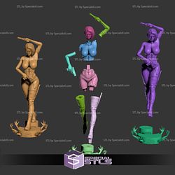 Jill Valentine Bikini and Gun 3D Printer Files