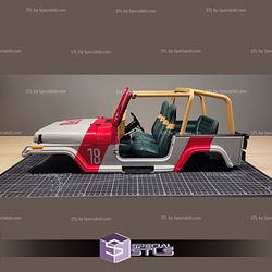 Jurassic Park Jeep Wrangler 3D Printer Files