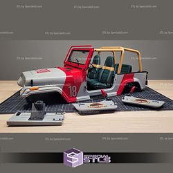 Jurassic Park Jeep Wrangler 3D Printer Files