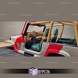 Jurassic Park Jeep Wrangler 3D Printer Files