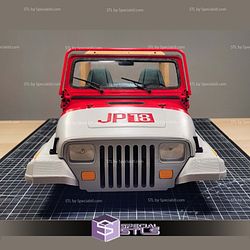 Jurassic Park Jeep Wrangler 3D Printer Files