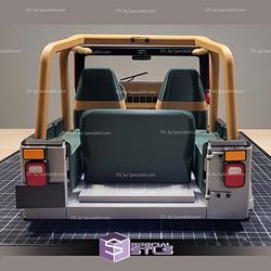 Jurassic Park Jeep Wrangler 3D Printer Files