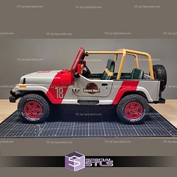 Jurassic Park Jeep Wrangler 3D Printer Files