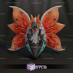 Kaijumon Fire Moth 3D Printer Files