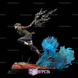 Kakashi and Susanoo in Action 3D Printer Files