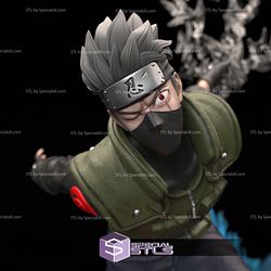 Kakashi and Susanoo in Action 3D Printer Files