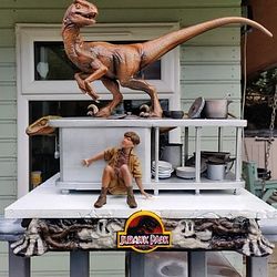 Kitchen Scene from Jurassic Park