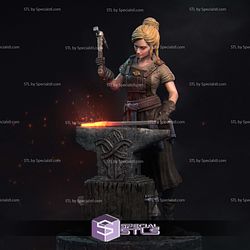 Lara The Blacksmith Standalone 3D Printer Files