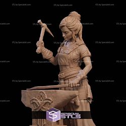 Lara The Blacksmith Standalone 3D Printer Files