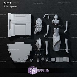 Lust V4 Fullmetal Alchemist 3D Printer Files