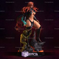 Madelyne Pryor and Orc 3D Printer Files