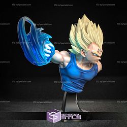 Majin Vegeta Bust 3D Printer Files