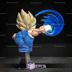 Majin Vegeta Bust 3D Printer Files