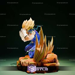 Majin Vegeta Injury V2 3D Printer Files