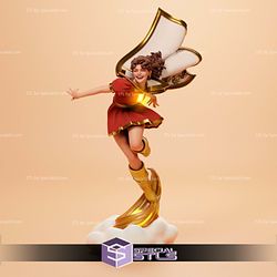 Mary Marvel Happy 3D Printer Files