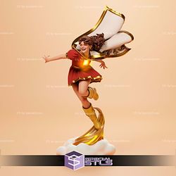 Mary Marvel Happy 3D Printer Files