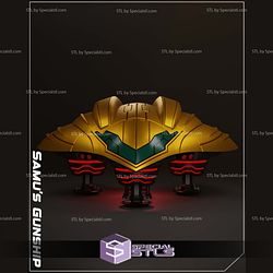 Metroid Samus Gunship 3D Printer Files