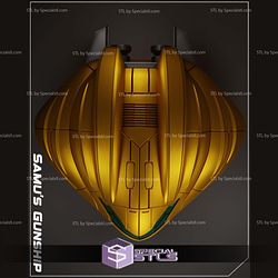 Metroid Samus Gunship 3D Printer Files