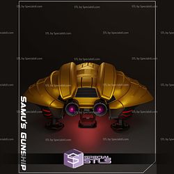 Metroid Samus Gunship 3D Printer Files