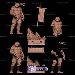 Michelangelo Last Ronin Angry 3D Printer Files