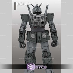 Mobile Suit Gundam RX 78 01 3D Printer Files