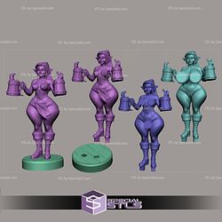 NSFW Collection - Goblin Girl Barmaid 3D Printer Files