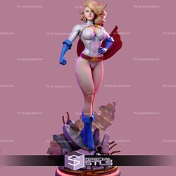 Power Girl New Verion 3D Printer Files