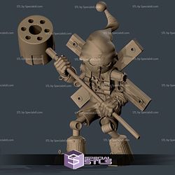 Puppetmon Digimon Darkmaster 3D Printer Files