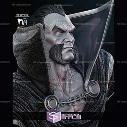 Ras Al Ghul Bust Portrait 3D Printer Files