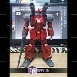 RX-77-2 Guncannon 3D Printer Files