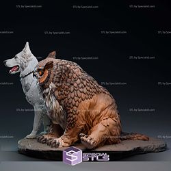 Scratch and Olwbear Cub Baldurs Gate 3 3D Printer Files