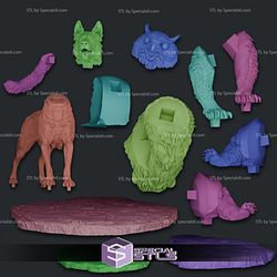 Scratch and Olwbear Cub Baldurs Gate 3 3D Printer Files