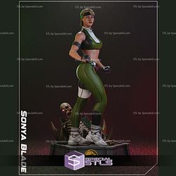 Sonya Blade Mortal Kombat 3 Ultimate 3D Printer Files