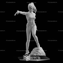 Sonya Blade Mortal Kombat Basic 3D Printer Files