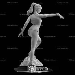 Sonya Blade Mortal Kombat Basic 3D Printer Files