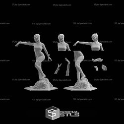 Sonya Blade Mortal Kombat Basic 3D Printer Files