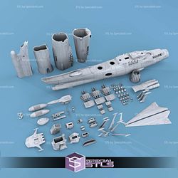 Space Battleship Yamato 2199 3D Printer Files