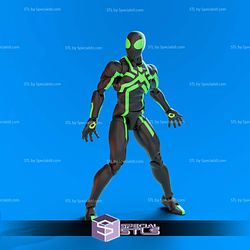 Stealth Big Time Spiderman Action Figure 3D Printer Files