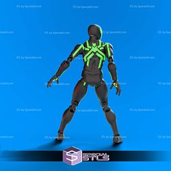 Stealth Big Time Spiderman Action Figure 3D Printer Files