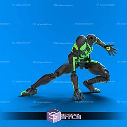 Stealth Big Time Spiderman Action Figure 3D Printer Files