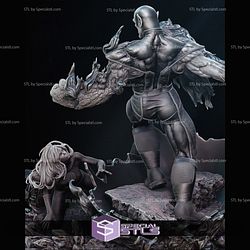 Super Skrull Diorama 3D Printer Files