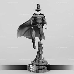 Superman Basic Flying 3D Printer Files